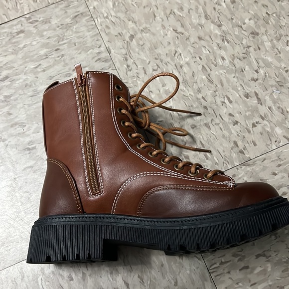 Combat boots women size 7.5 - Picture 4 of 4